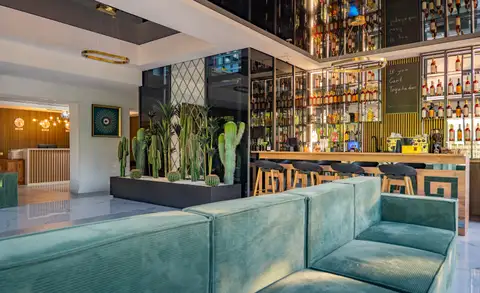 The lobby bar